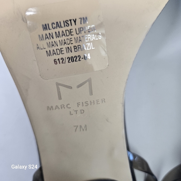 Marc Fisher Calisty Stiletto High Heeled Sandals Size: 7💞 - Picture 8 of 8